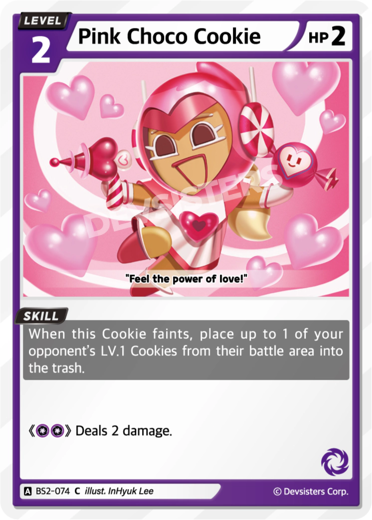 Pink Choco Cookie #BS2-074