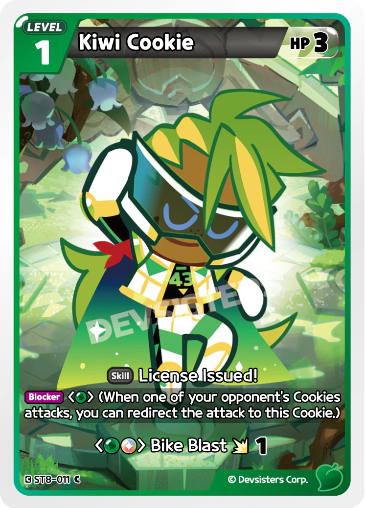Kiwi Cookie #ST8-011