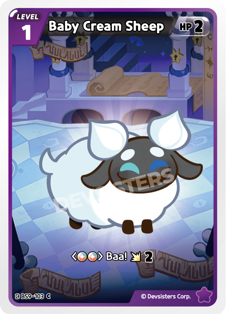 Baby Cream Sheep #BS9-103