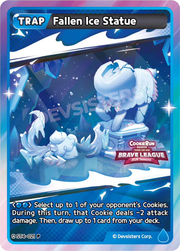 Fallen Ice Statue #ST4-021@1