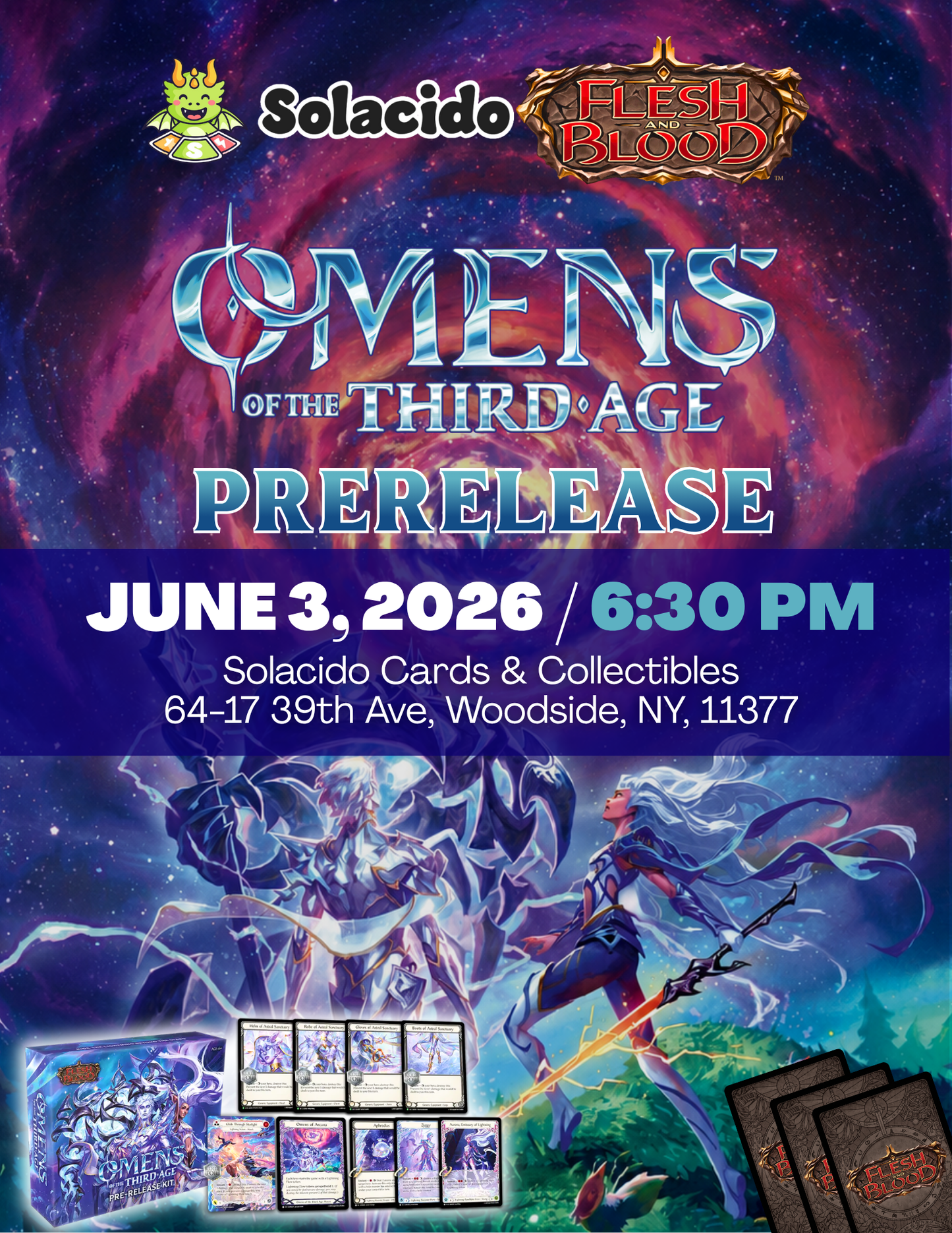 (06/03) Flesh and Blood Omens of the Third Age Prerelease