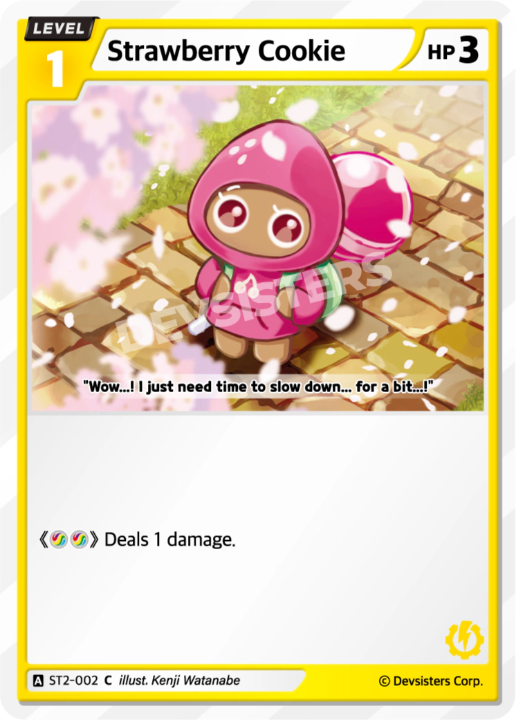 Strawberry Cookie #ST2-002