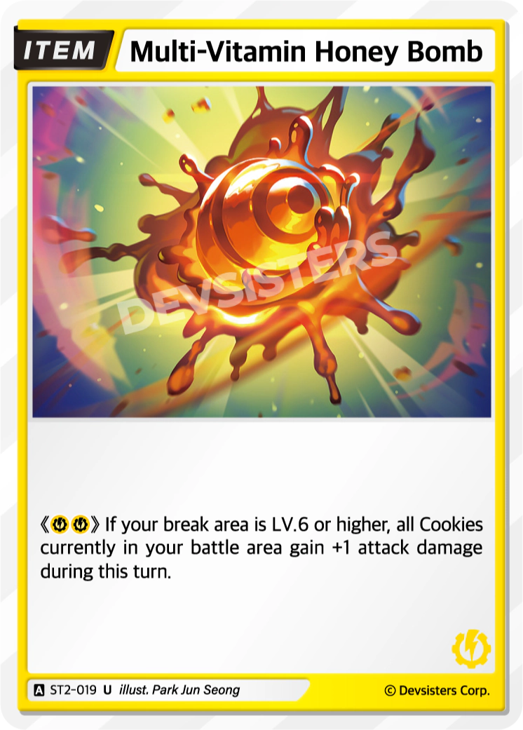 Multi-Vitamin Honey Bomb #ST2-019