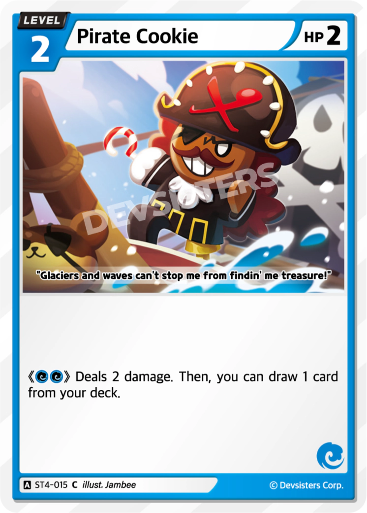 Pirate Cookie #ST4-015