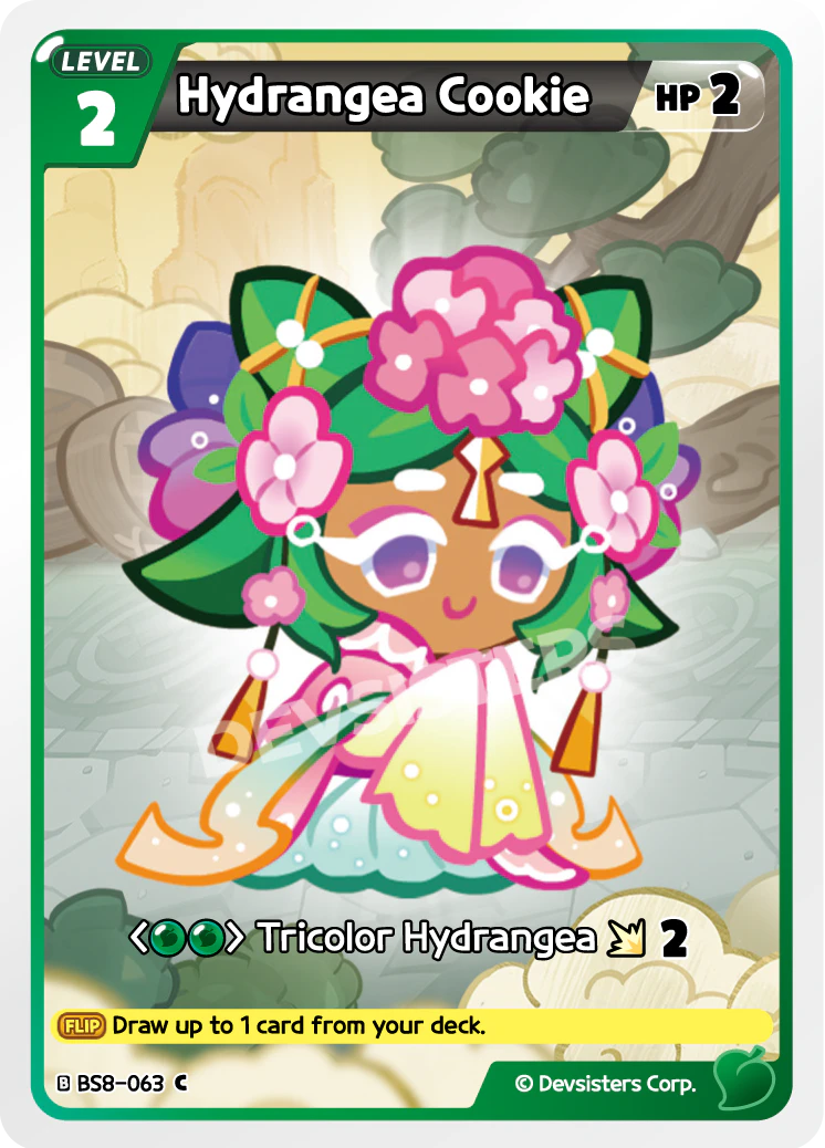 Hydrangea Cookie #BS8-063