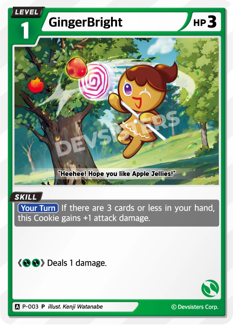 GingerBright #P-003