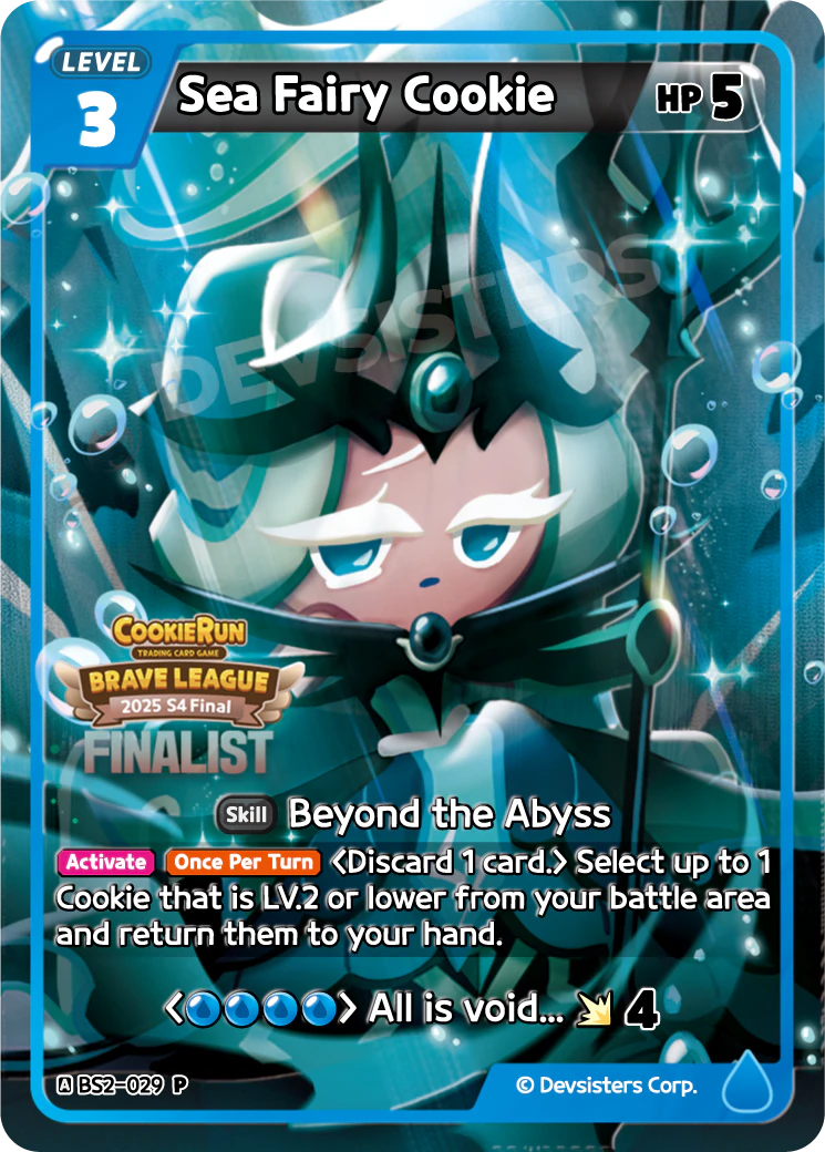 Sea Fairy Cookie #BS2-029@4