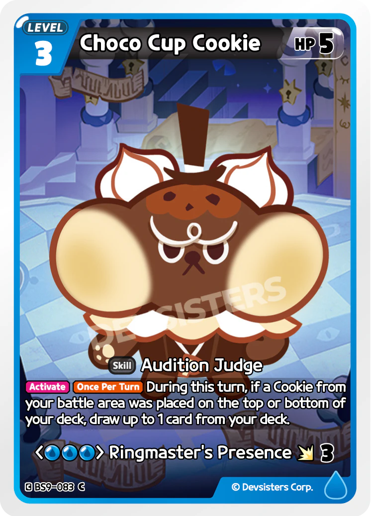 Choco Cup Cookie #BS9-083