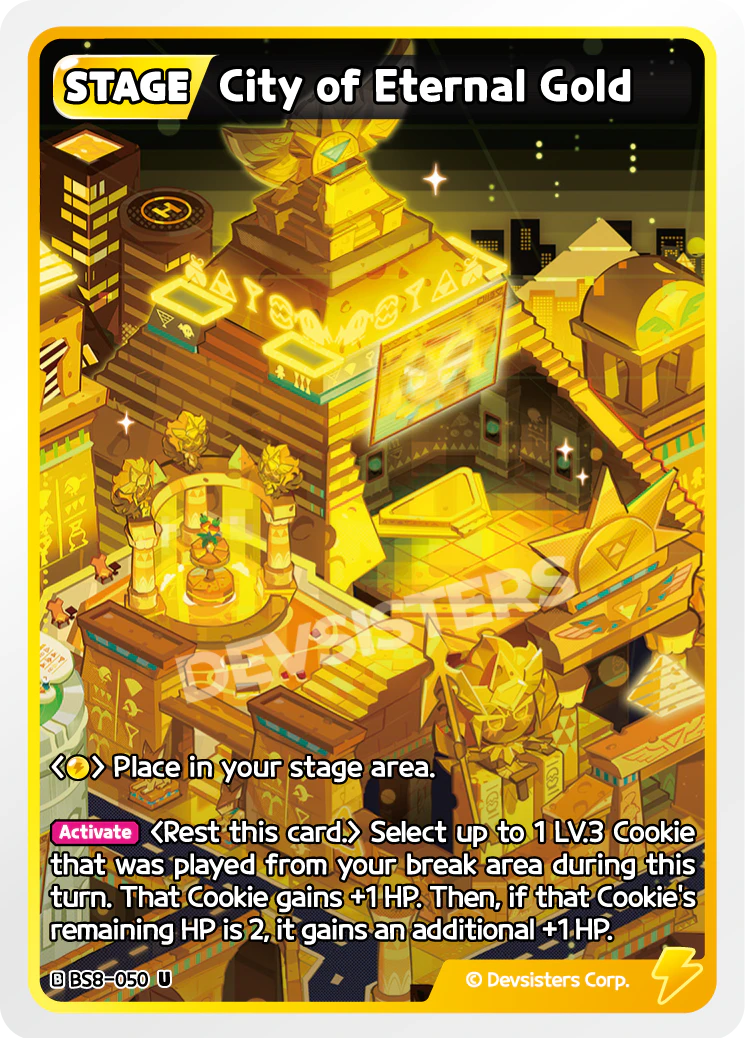 City of Eternal Gold #BS8-050