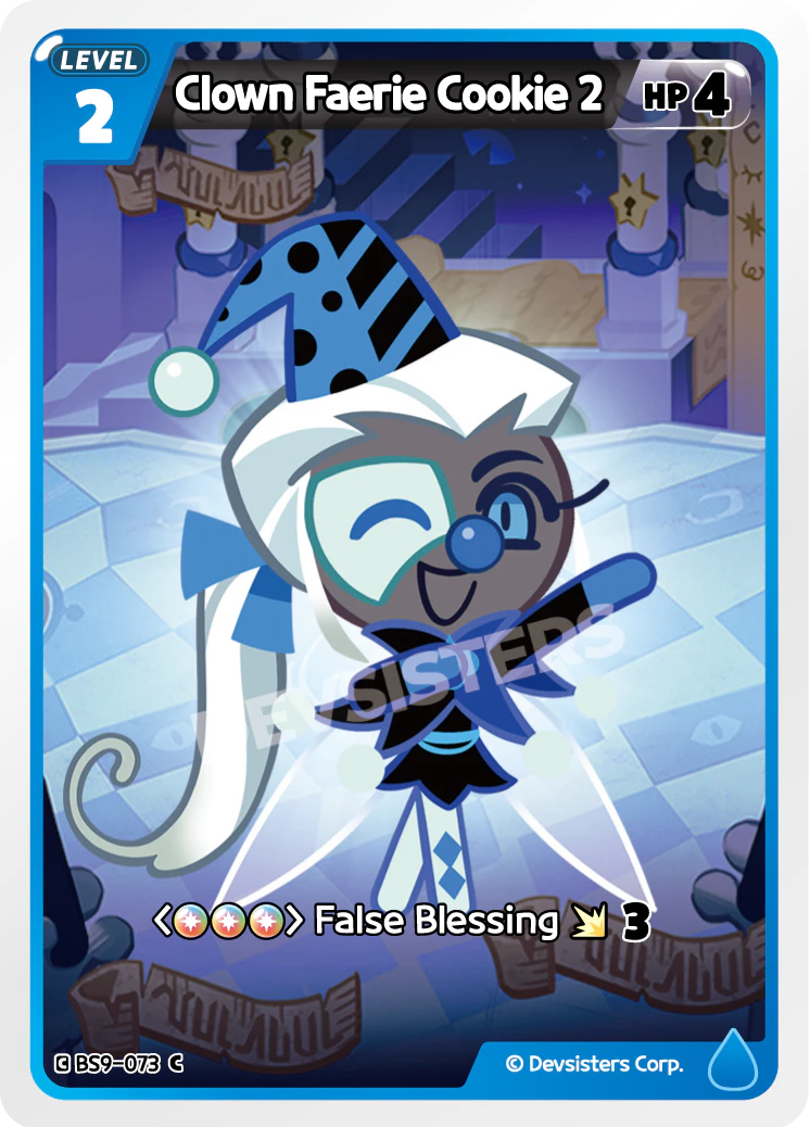 Clown Faerie Cookie 2 #BS9-073