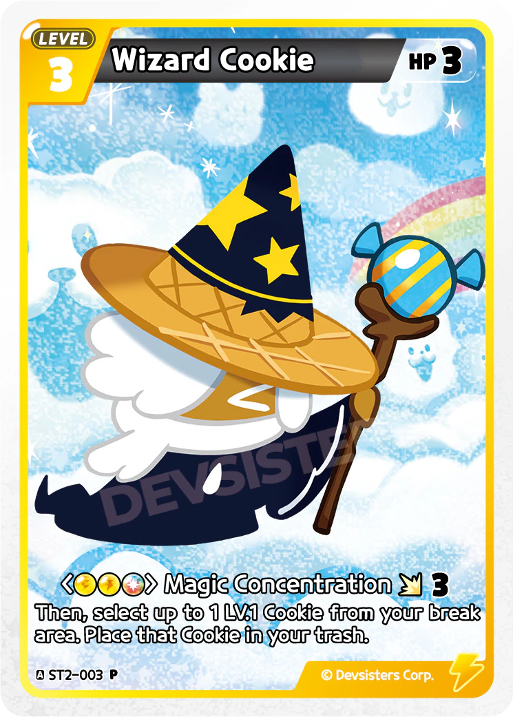 Wizard Cookie #ST2-003@1