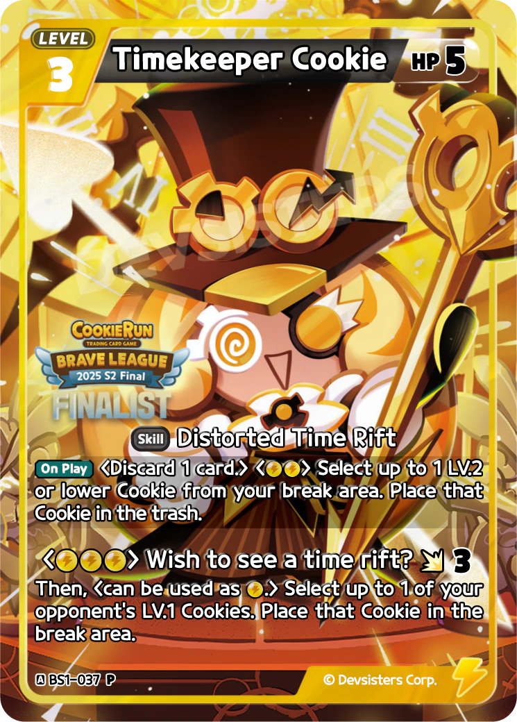 Timekeeper Cookie #BS1-037@4