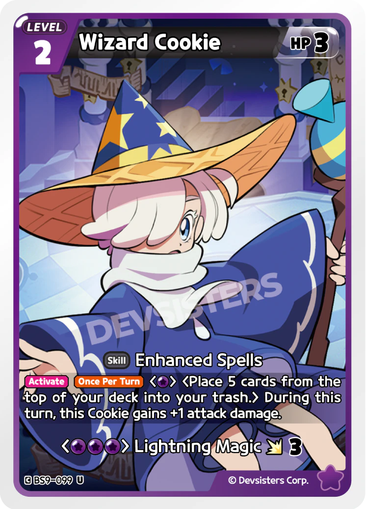 Wizard Cookie #BS9-099@1