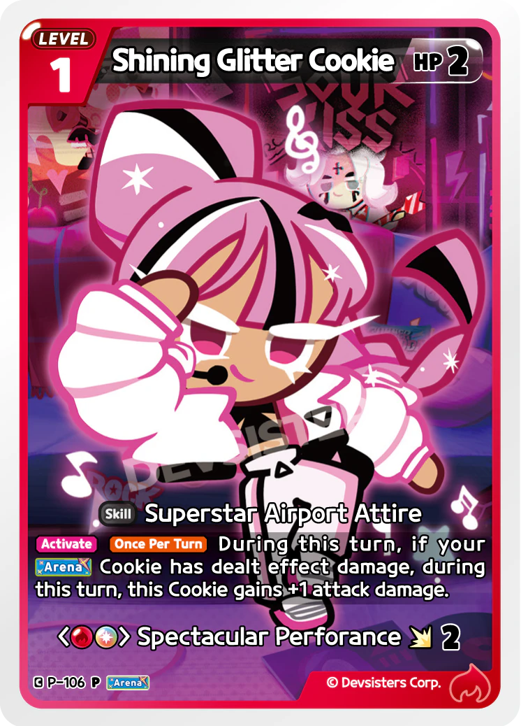 Shining Glitter Cookie #P-106