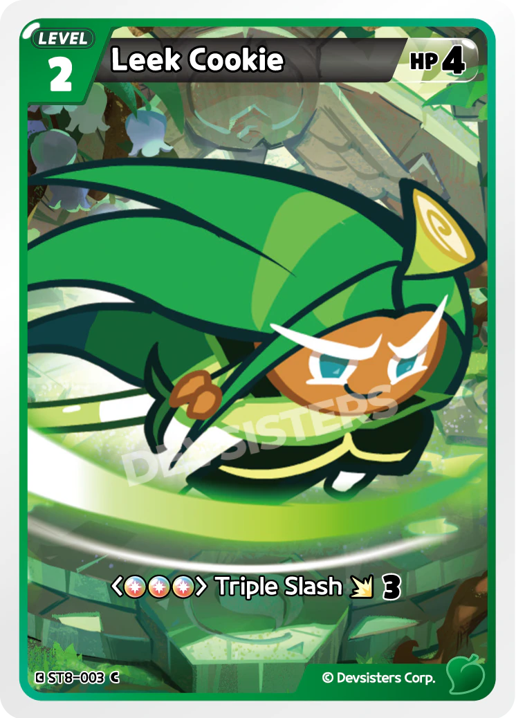 Leek Cookie #ST8-003