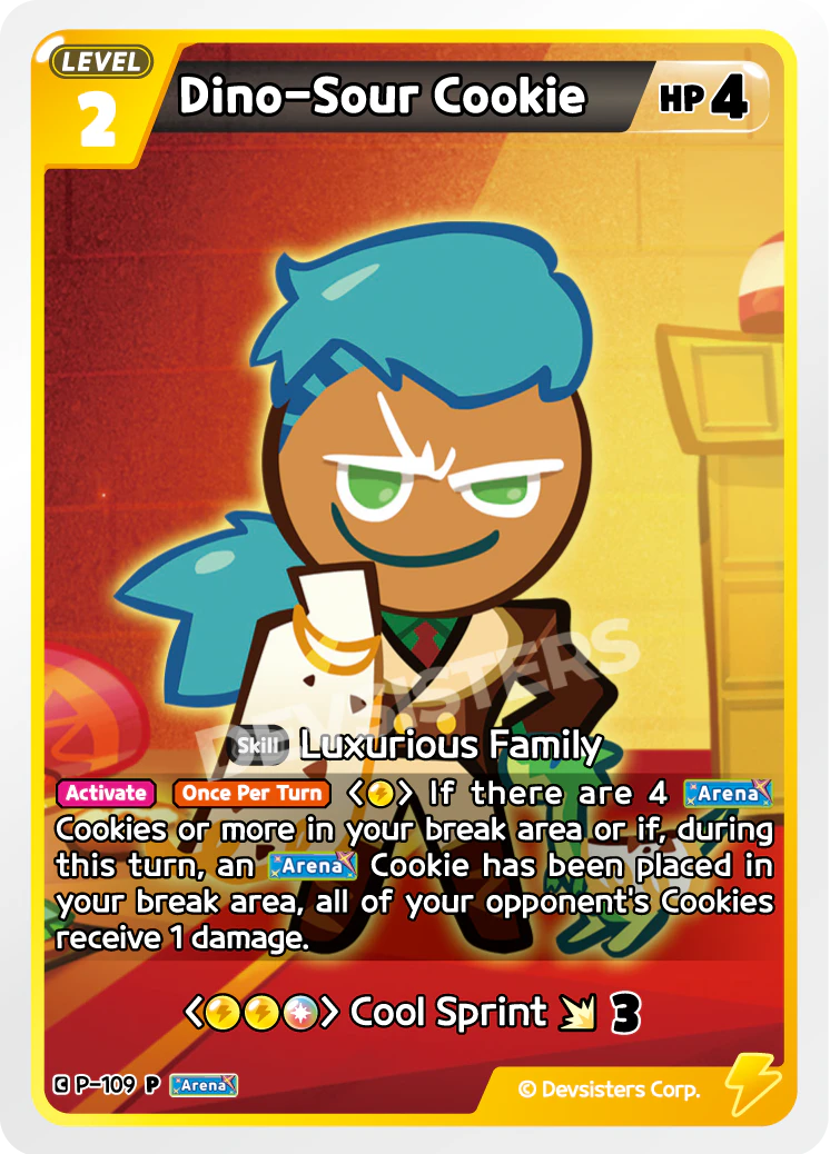 Dino-Sour Cookie #P-109