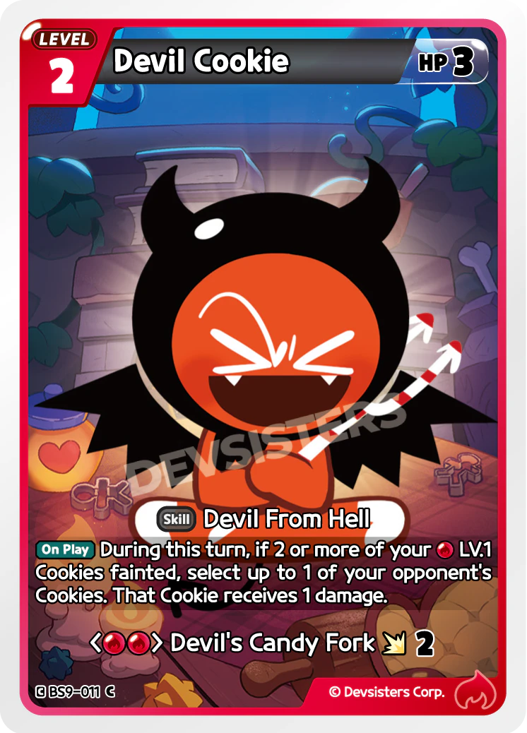 Devil Cookie #BS9-011