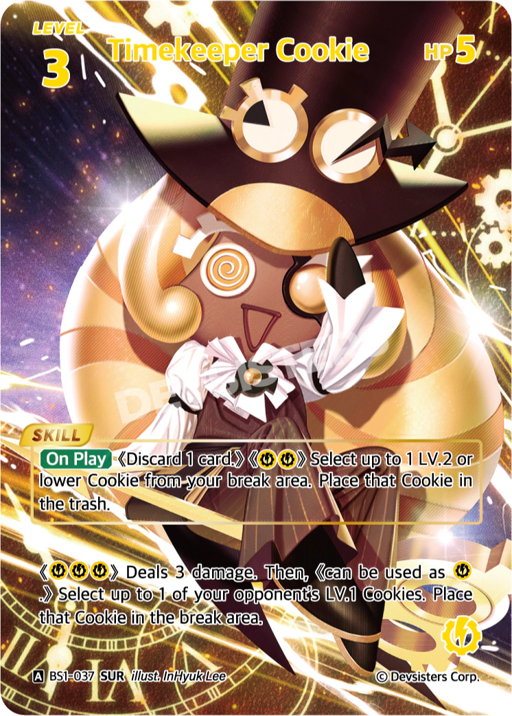 Timekeeper Cookie #BS1-037@1
