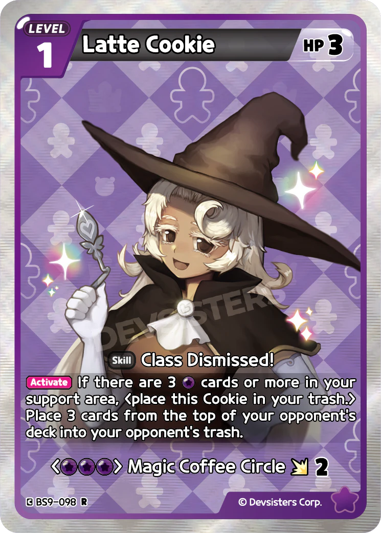 Latte Cookie #BS9-098@1
