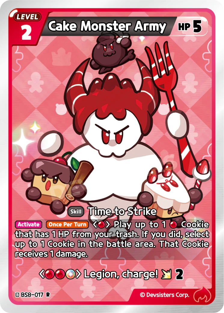Cake Monster Army #BS8-017