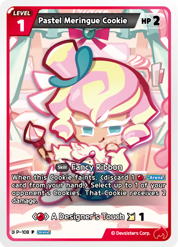 Pastel Meringue Cookie #P-108
