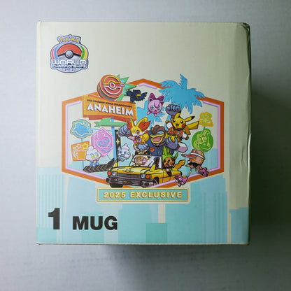 Pikachu and Jigglypuff Ceramic Mug – Pokemon World Championships 2025 Anaheim