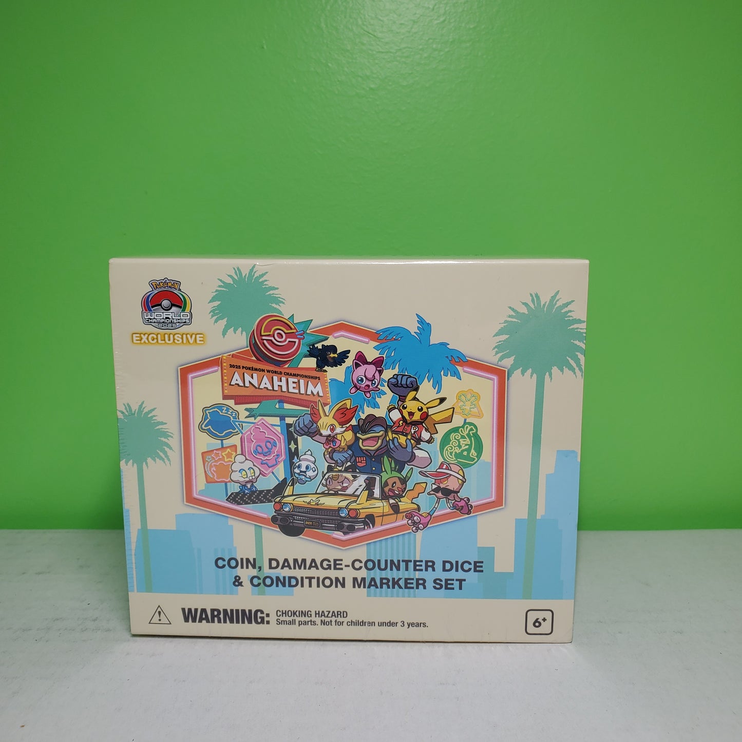Car Scene Coin & Damage Counter Set – SoCal – Pokemon World Championships 2025 Anaheim