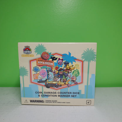 Car Scene Coin & Damage Counter Set – SoCal – Pokemon World Championships 2025 Anaheim
