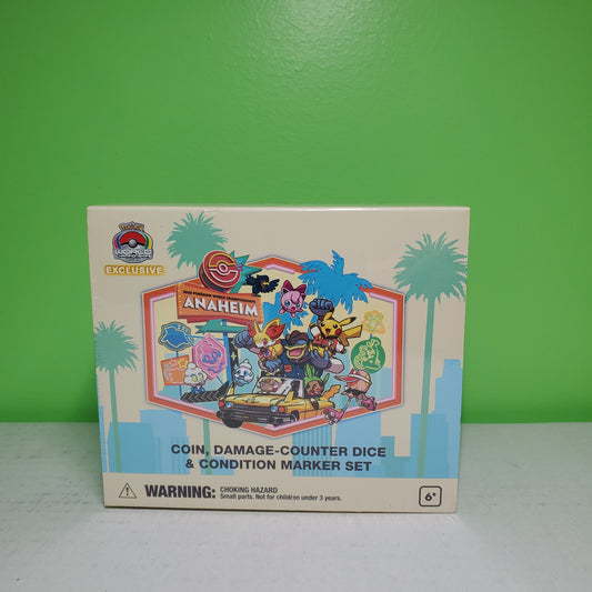 Car Scene Coin & Damage Counter Set – SoCal – Pokemon World Championships 2025 Anaheim