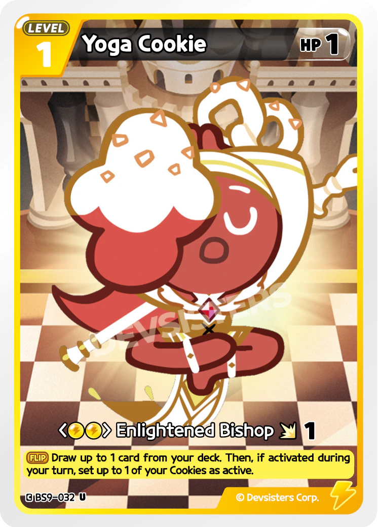 Yoga Cookie #BS9-032