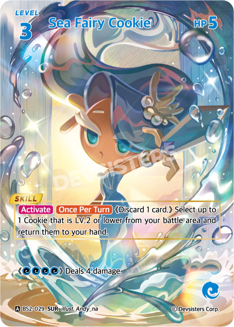 Sea Fairy Cookie #BS2-029@1
