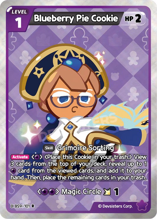 Blueberry Pie Cookie #BS9-101