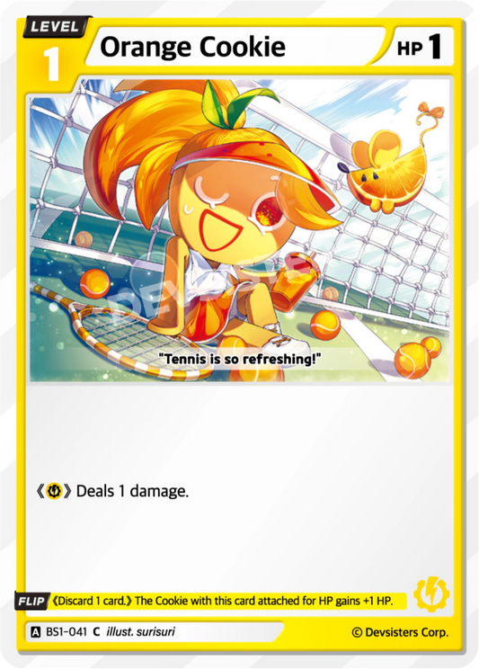 Orange Cookie #BS1-041