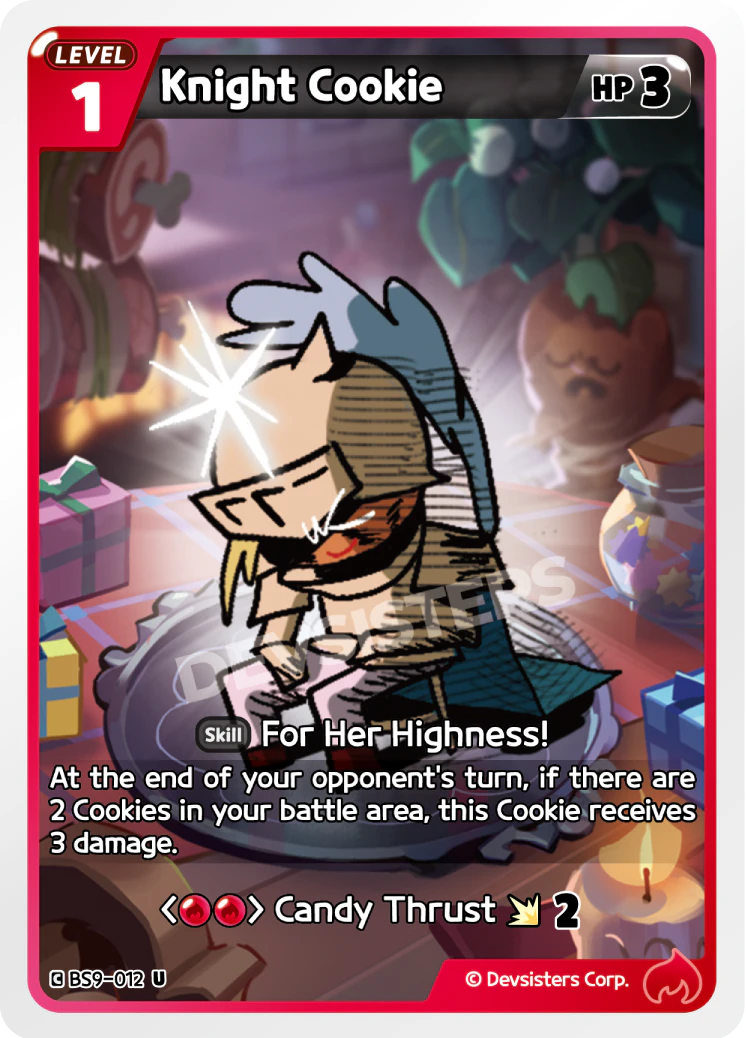 Knight Cookie #BS9-012@1