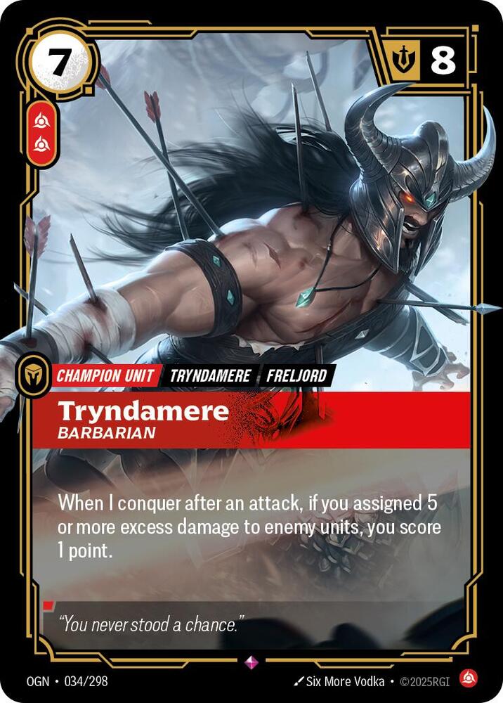 Tryndamere - Barbarian #034/298