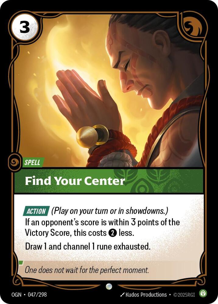 Find Your Center #047/298