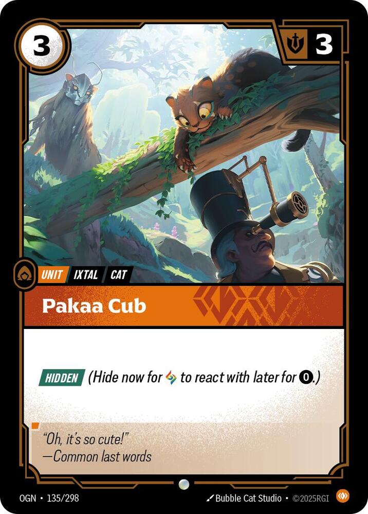 Pakaa Cub #135/298