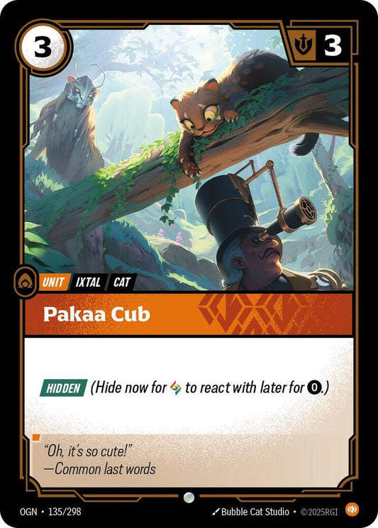 Pakaa Cub #135/298
