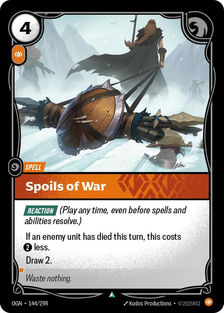 Spoils of War #144/298