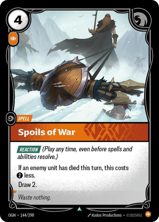 Spoils of War #144/298