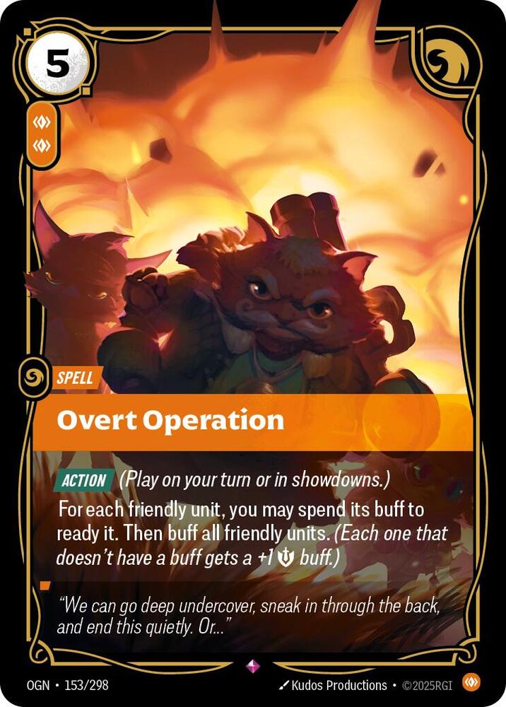 Overt Operation #153/298