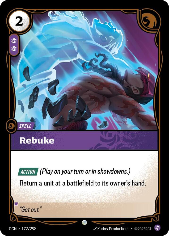 Rebuke #172/298
