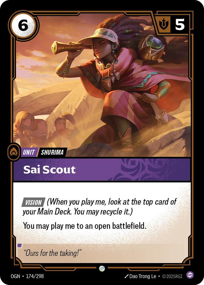 Sai Scout #174/298