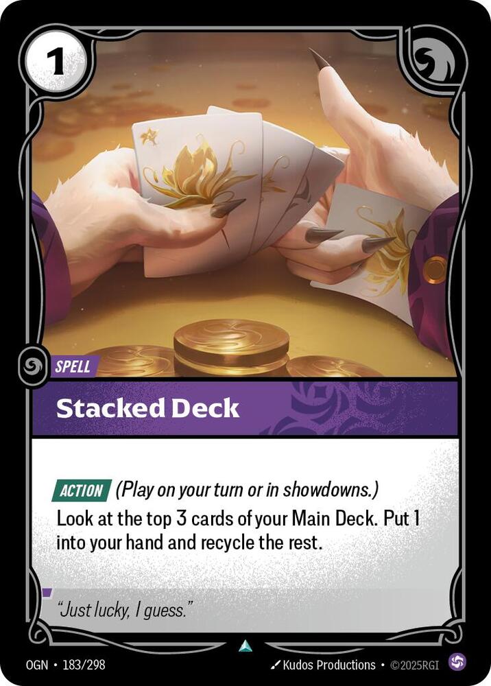 Stacked Deck #183/298