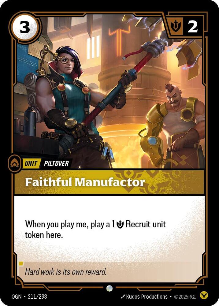 Faithful Manufactor #211/298