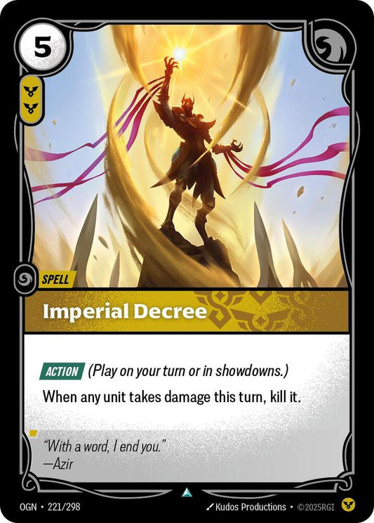 Imperial Decree #221/298