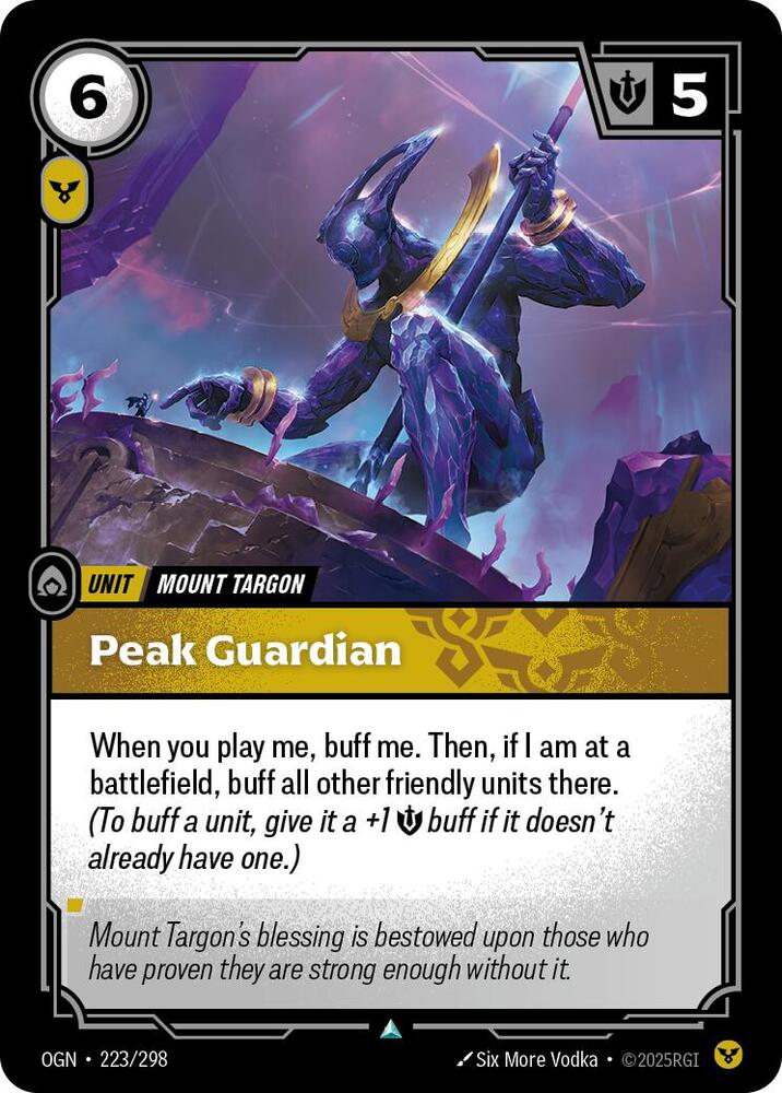 Peak Guardian #223/298