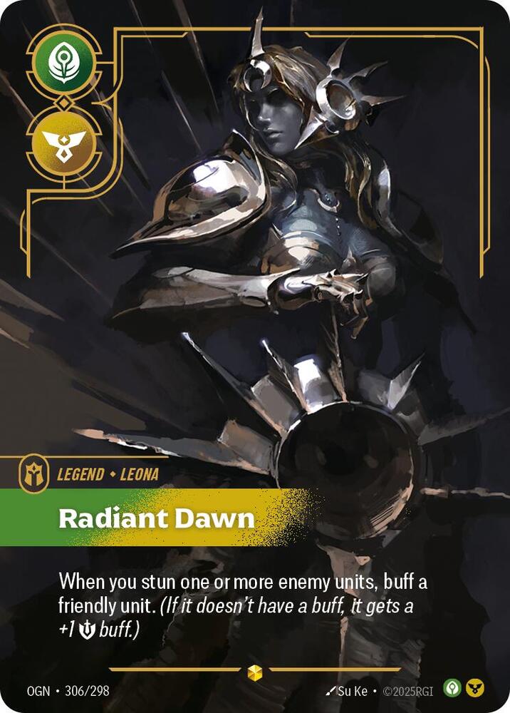Leona - Radiant Dawn (Overnumbered) #306/298