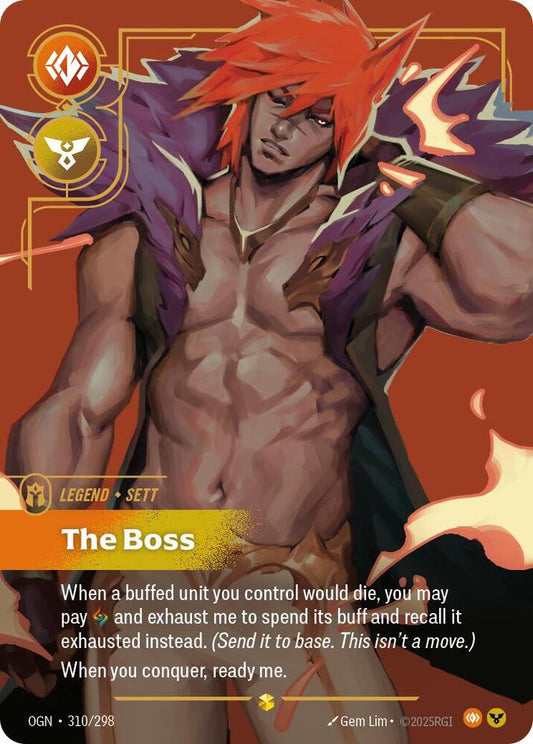 Sett - The Boss (Overnumbered) #310/298