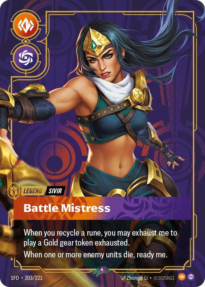 Sivir - Battle Mistress #203/221